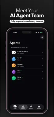 Qlin: AI Agent Team Chat screenshot 1