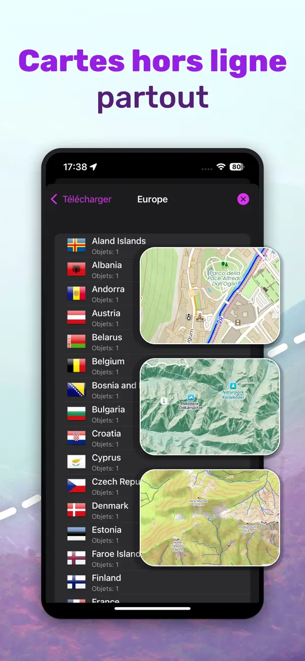 Screenshot #3 pour GPX Viewer PRO: rando & vélo