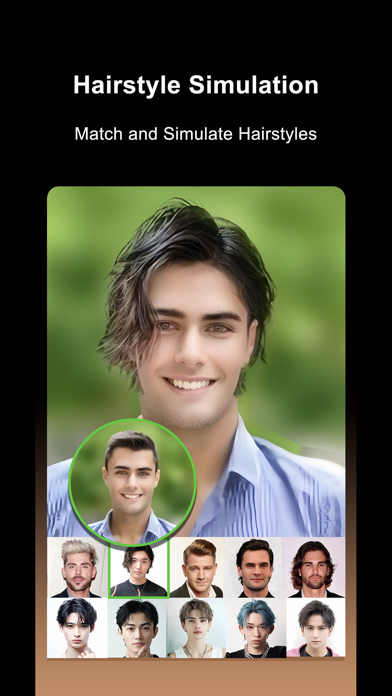 Hair Vision : Hairstyle Try On Screenshot