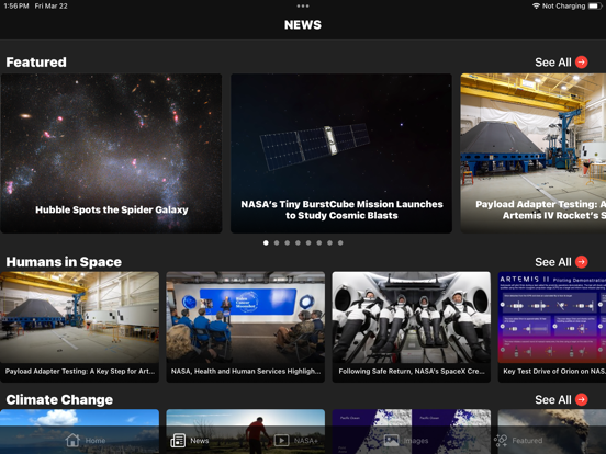 NASA iPad app afbeelding 4