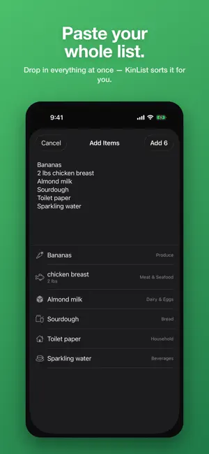 KinList: One Family, One List screenshot 4