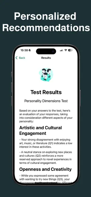 Myers Briggs Personality IQlab screenshot 3
