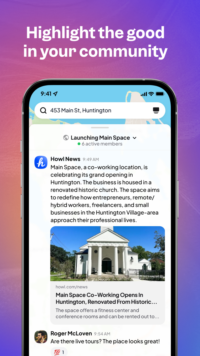 Howl Community Chat and News