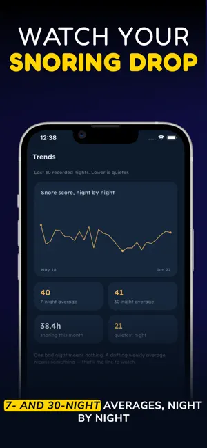 SnoreWise: Snore Tracker screenshot 2