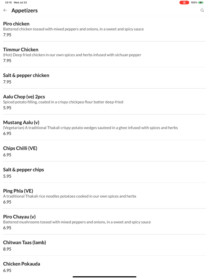 Jomsom Nepalese Restaurant