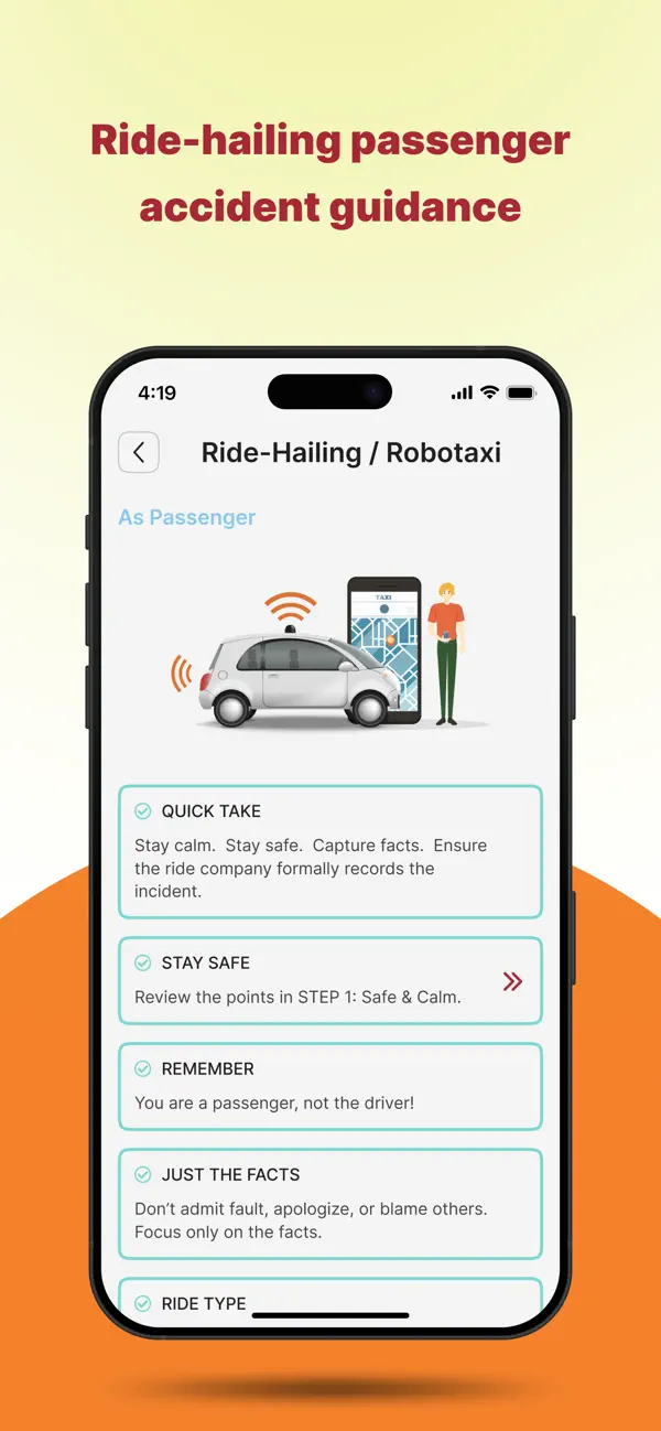 Car Accident Compass Screenshot 5