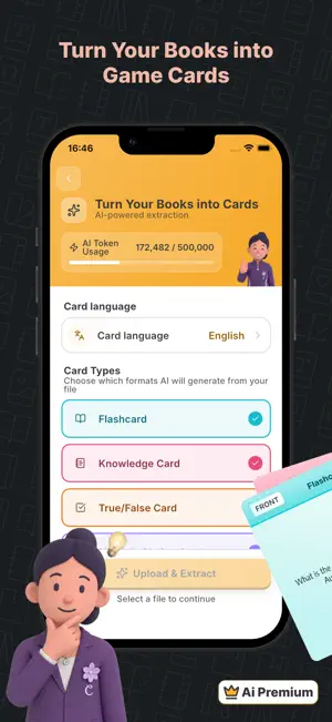 Cardely: Card Based Learning screenshot 1