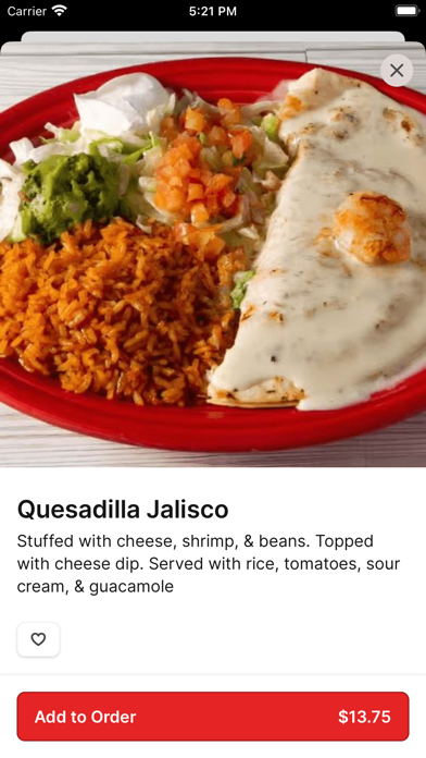 Agaveros Mexican Bar & Grill iPhone screenshot 3 - Food & Drink app