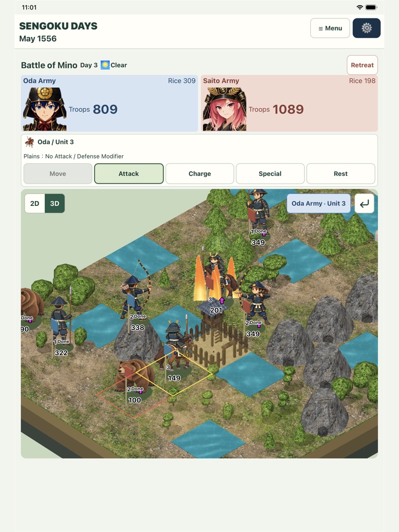 Sengoku Days: Shogun Strategy official gameplay screenshot 3