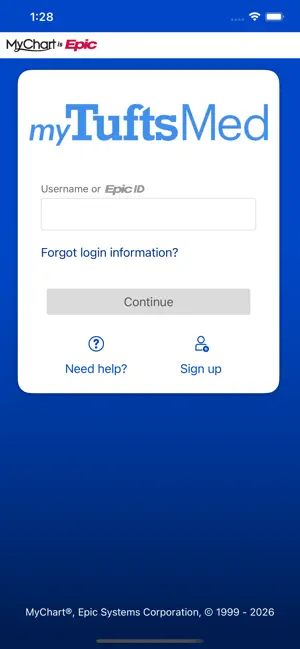 myTuftsMed screenshot 1