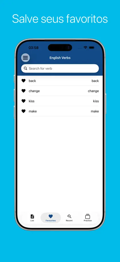 Screenshot 4 von 6 zu English Verb Conjugator Pro