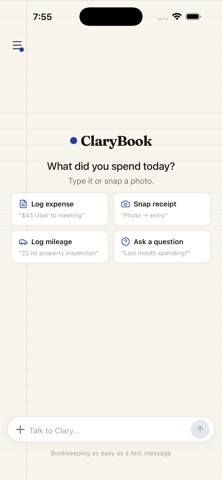 ClaryBook screenshot