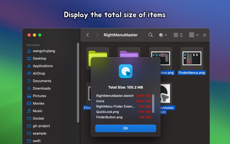 #8. Menuist: Right-Click & MenuBar (macOS) 게시자: 楚江 王