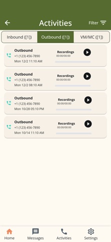 YourReceptionist Client Portal Screenshot 3 of 5