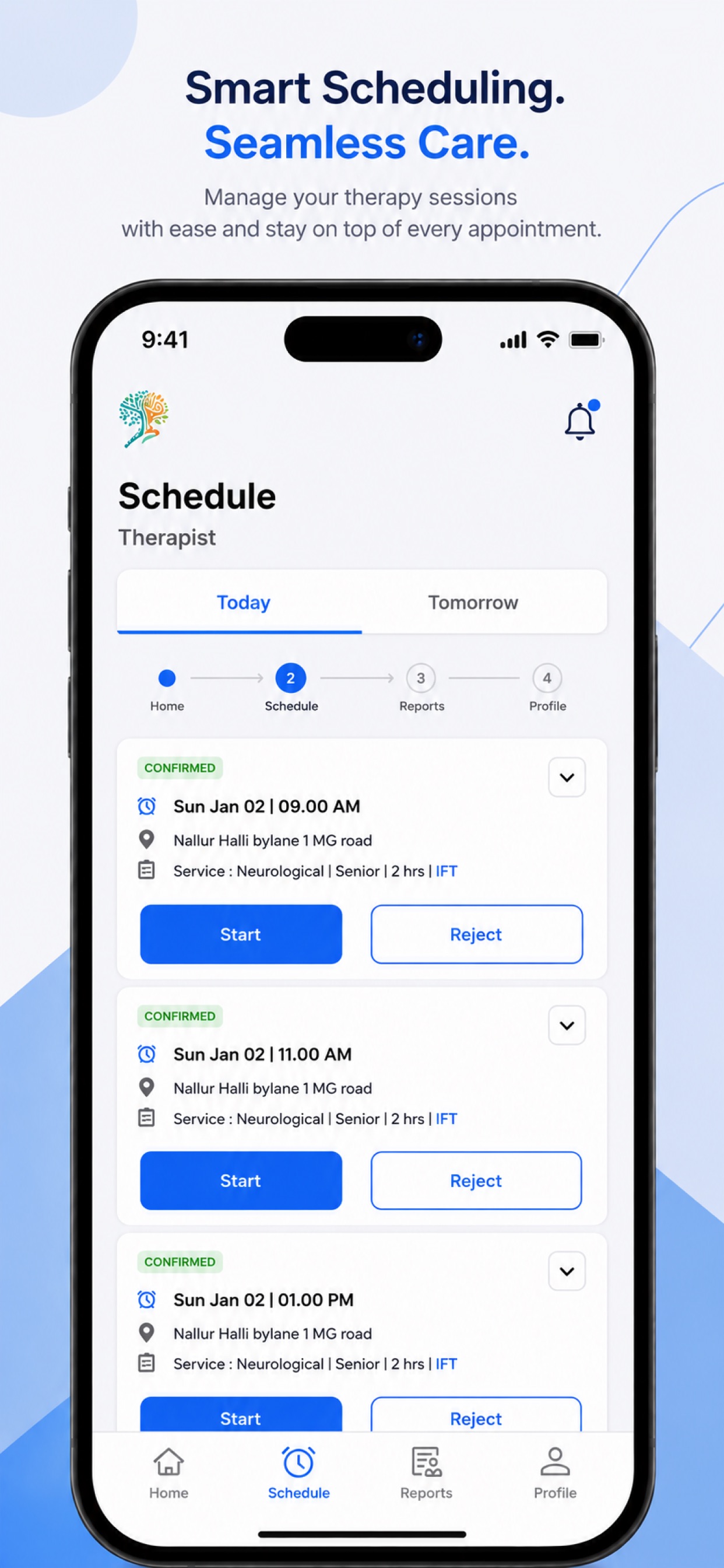 Screenshot 4 of ThePhysioDr Therapist