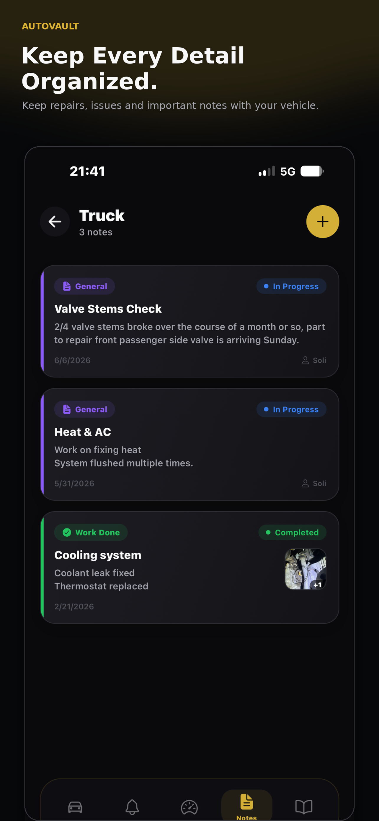 AutoVault: Vehicle Tracker screenshot 5