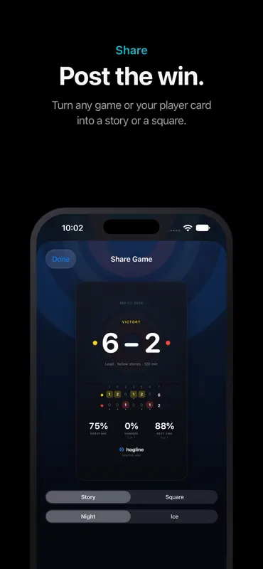 hogline: Curling Scorekeeper screenshot 5 of 6