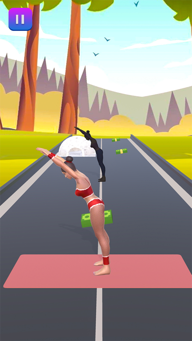 Yoga 3D Workout-FlexRun Screenshot