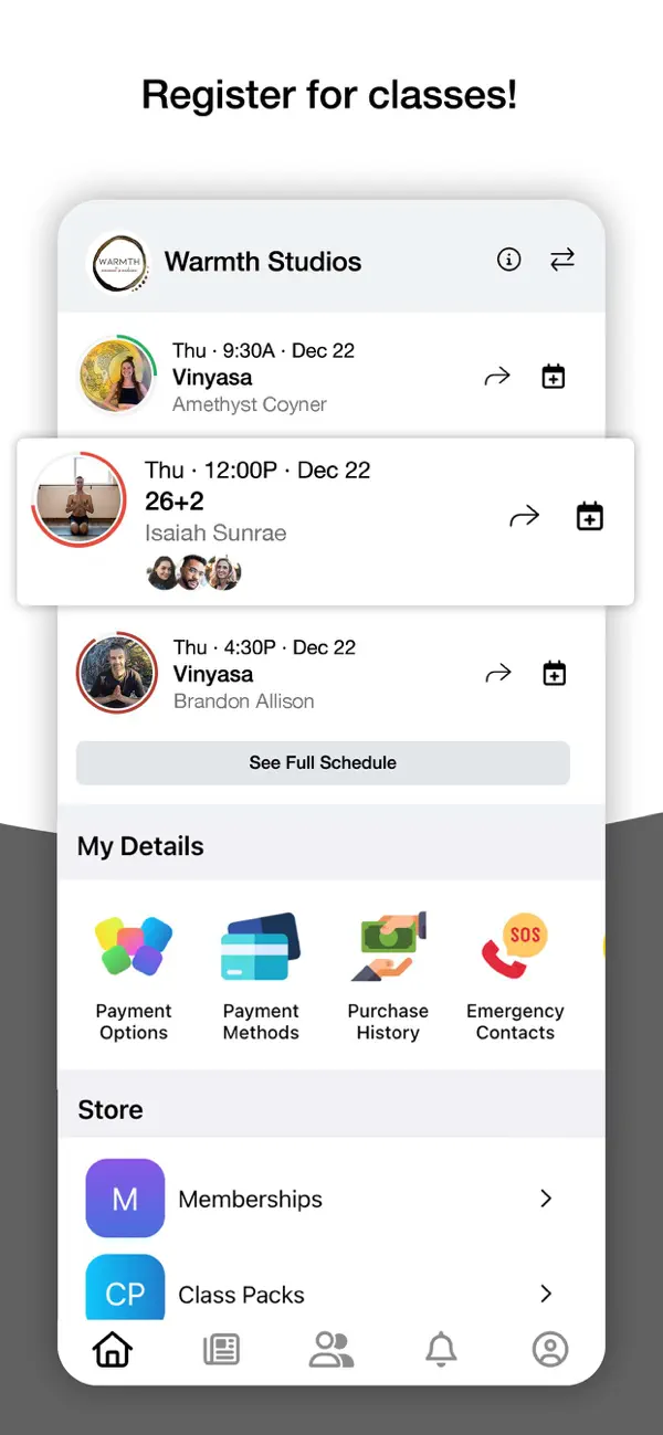 Screenshot #2 pour Warmth Yoga