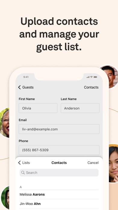 Joy Wedding Planner & Website Screenshot