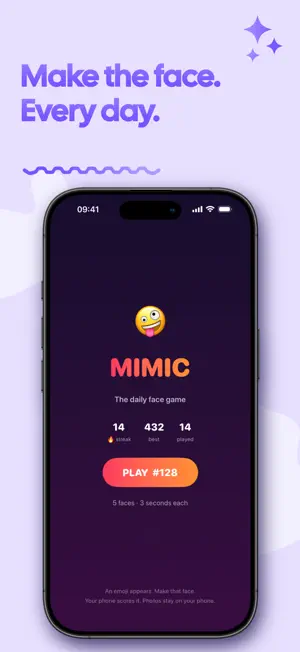 MIMIC - Daily Face Game screenshot 1