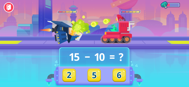 ‎Dinosaur Math - Games for kids Screenshot