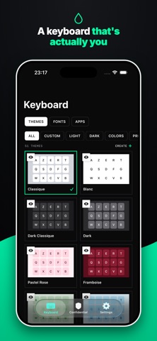 Glyphy: Fonts & Keyboard Screenshot 1 of 6