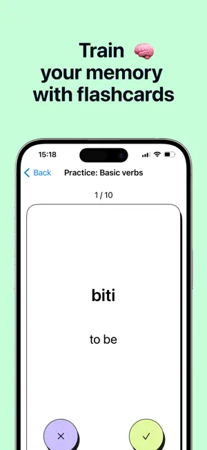 100 Serbian Verbs screenshot 4