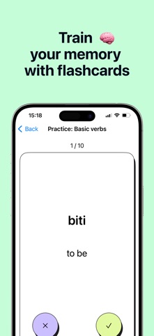 100 Serbian Verbs Screenshot 4 of 6
