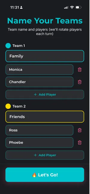 Quickfire Party Game screenshot 3