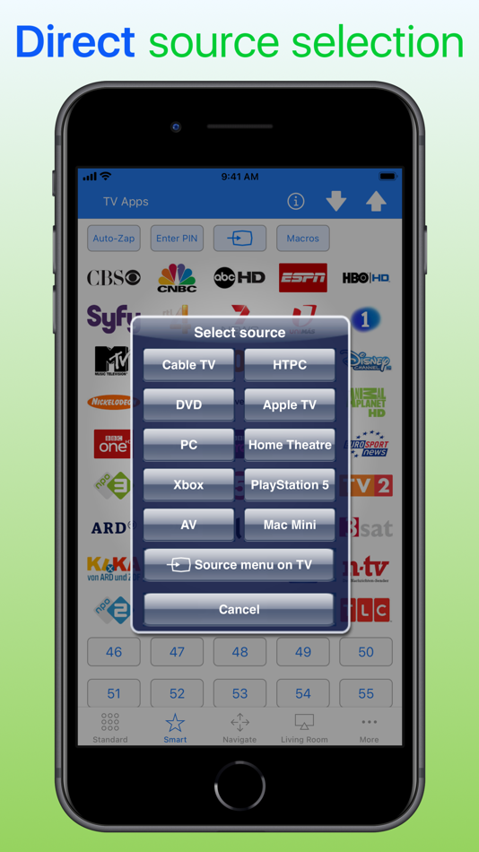 #6. Samsung Smart TV remote myTifi (iOS) Door: iMKapps