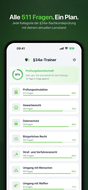 §34a-Trainer Sicherheit GewO screenshot 1 of 6