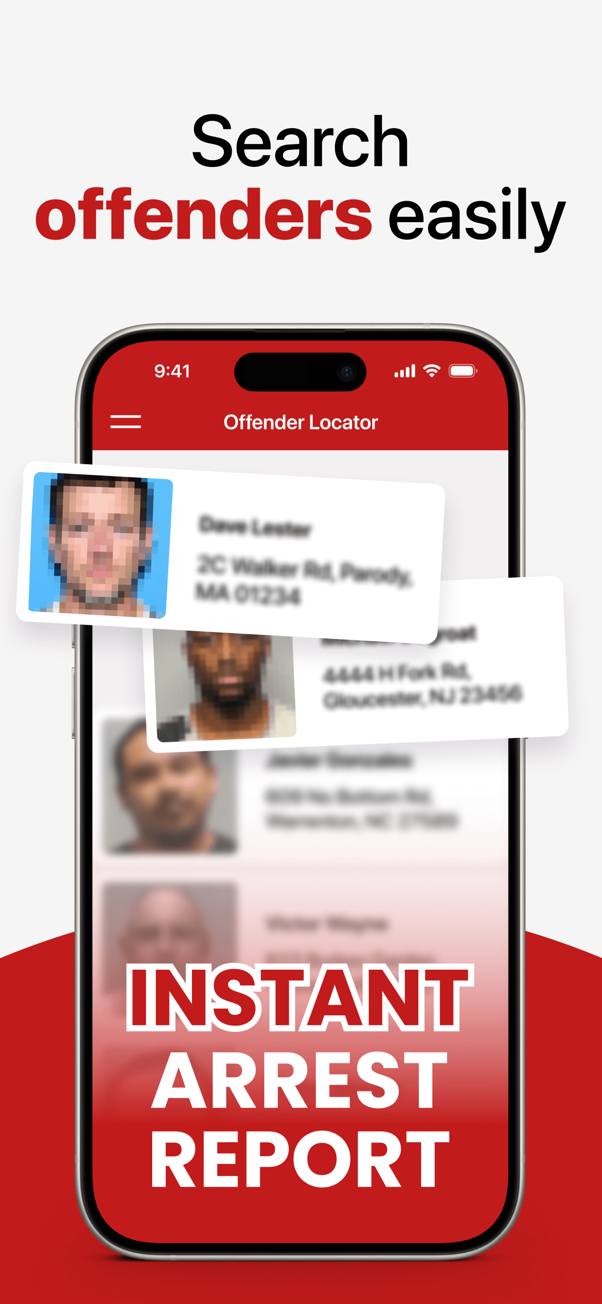 Offender Locator: Find & Watch