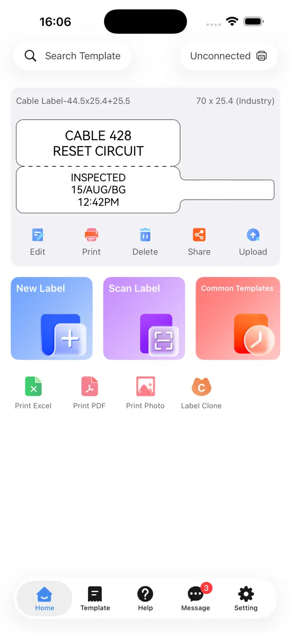 Screenshot #1 pour WePrint App