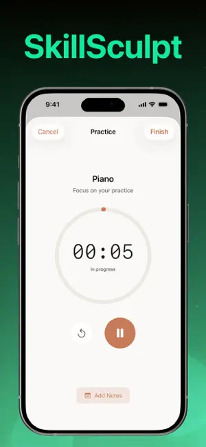 SkillSculpt iPhone screenshot 1