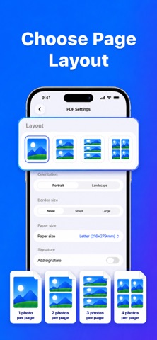 SnapPDF: Photos to PDF iPhone screenshot