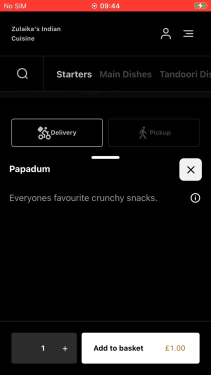 Zulaika's Indian Cuisine screenshot-3