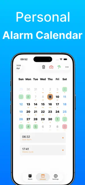 Workday Alarm Clock Shift App screenshot 4