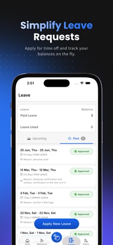TAX HRM 2.0 iPhone screenshot