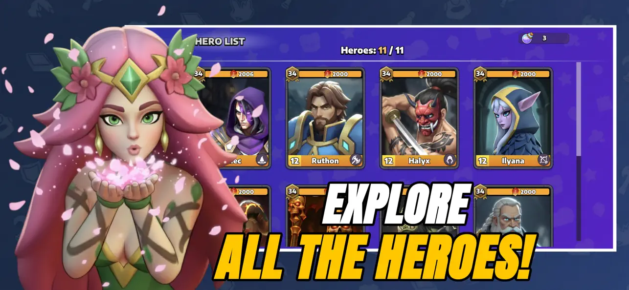 #2. Blitz of Battle: 2v2 MOBA (iOS) Ved: Sanam Games
