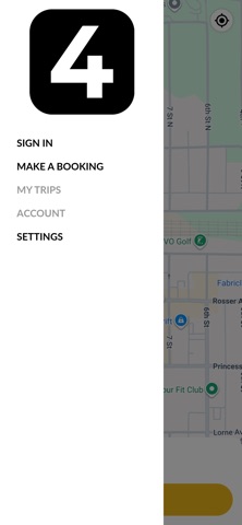 4 Way Taxi app screenshot