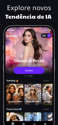 IA Videos: AI Video Generator iPhone screenshot 1