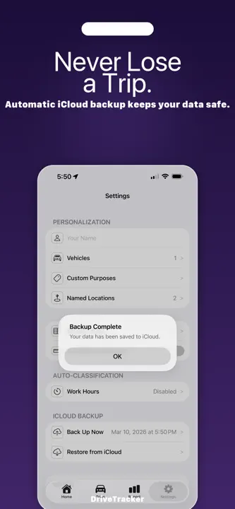 Mile Logger: Screenshot 4 von 5