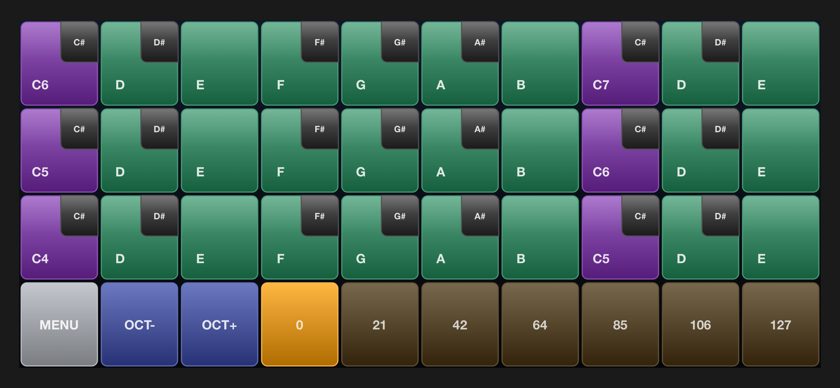 KeyPad MIDI Controller screenshot 3