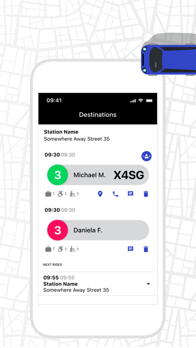 ioki Vehicle App Screenshot