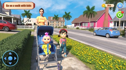 Single Mother Baby Care Games Screenshot