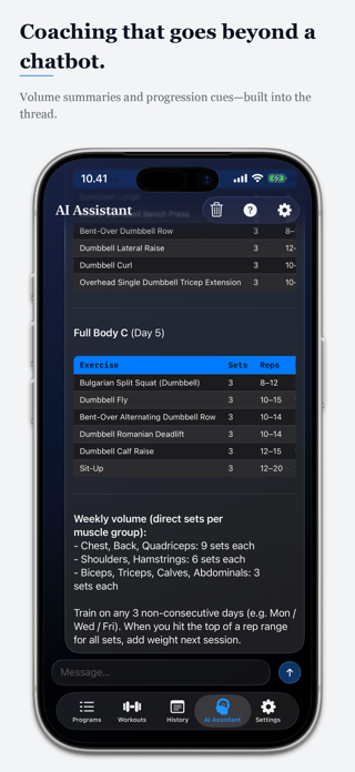 GymPath: Workout Tracker / Log Screenshot 4 of 10