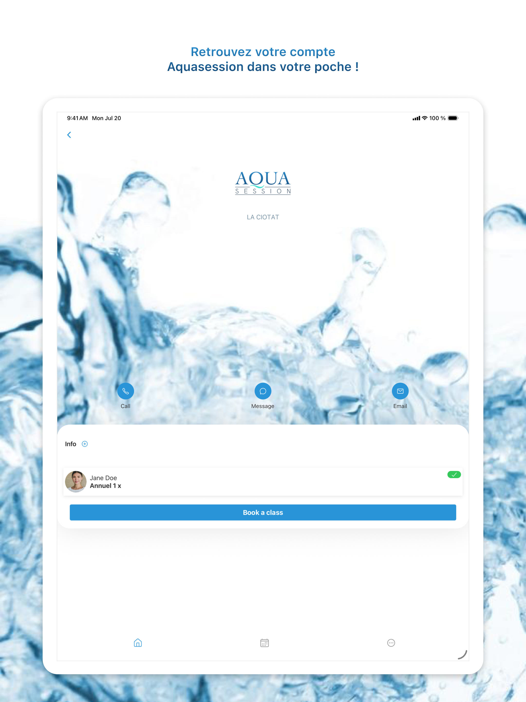 Aquasession screenshot 4