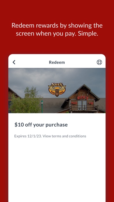 Nick's Pizza & Pub iPhone screenshot 3 - Food & Drink app