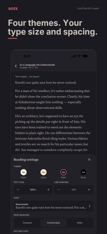AO3X: AO3 Unofficial Reader Screenshot 5 of 10